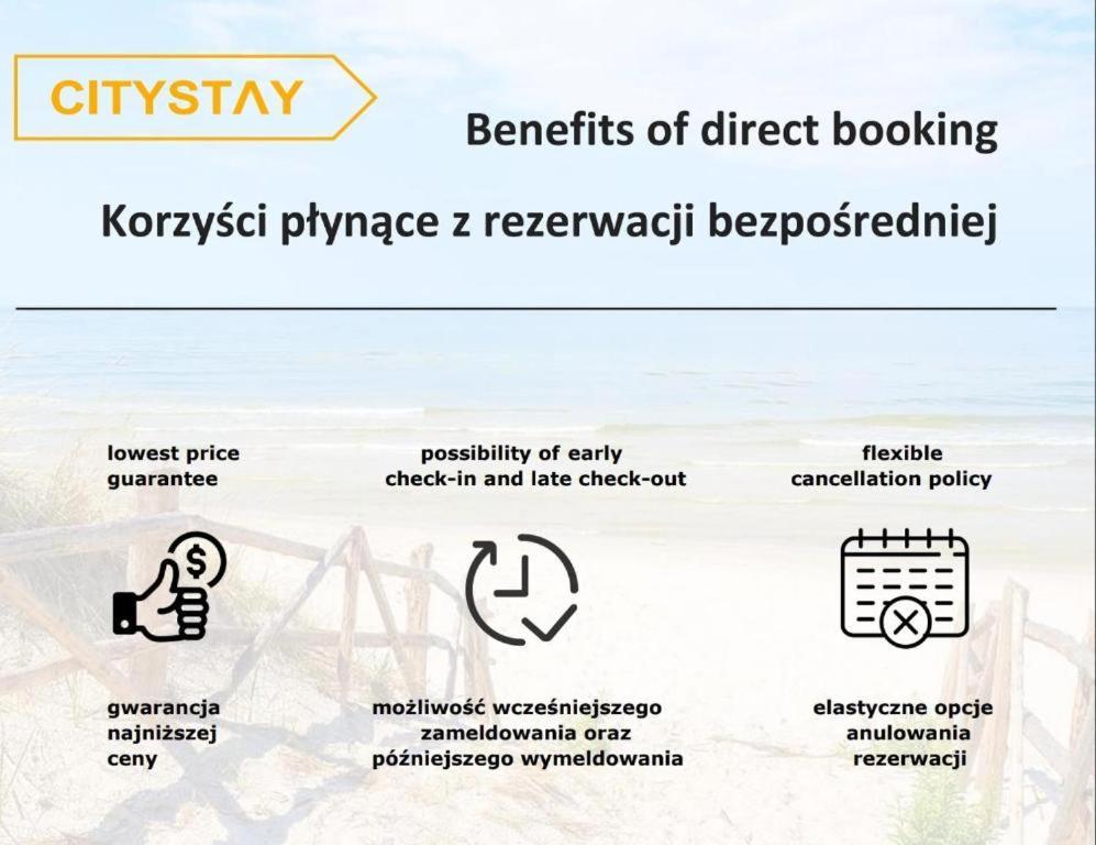 Citystay Stylowe Apartamenty Przy Swietojanskiej Gdynia Luaran gambar